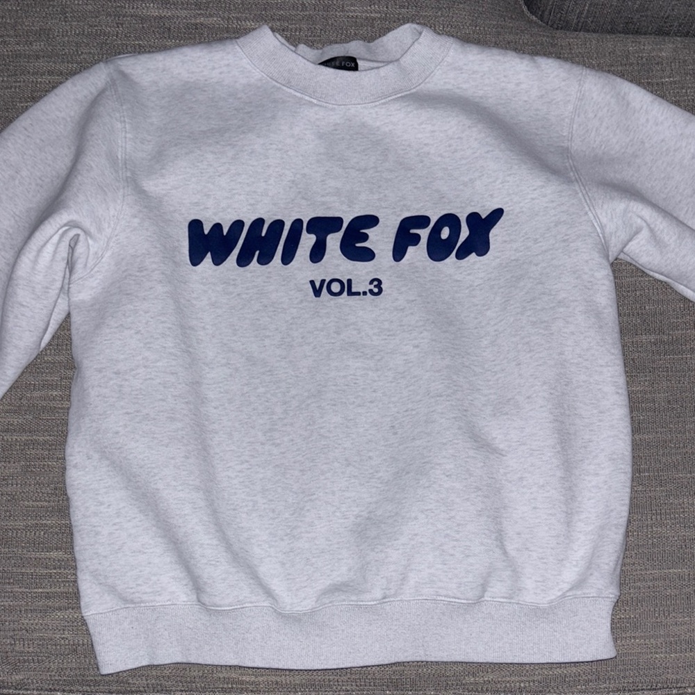 white fox s/m crewneck